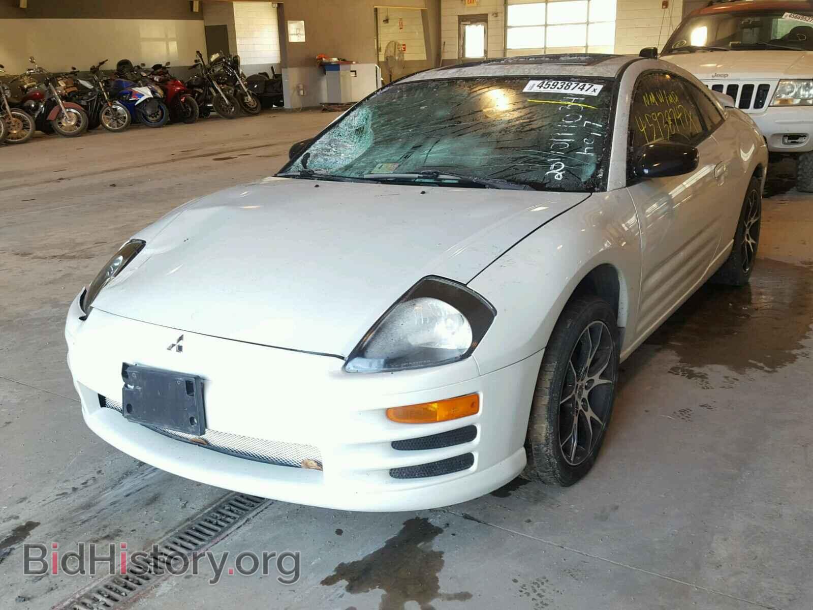 2002 MITSUBISHI ECLIPSE - VIN: 4A3AC44G92E010183 - Photo 2