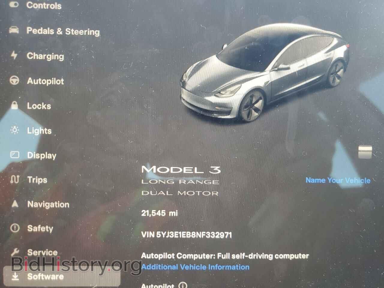 2022 TESLA MODEL 3 - VIN: 5YJ3E1EB8NF332971 - Фото 9