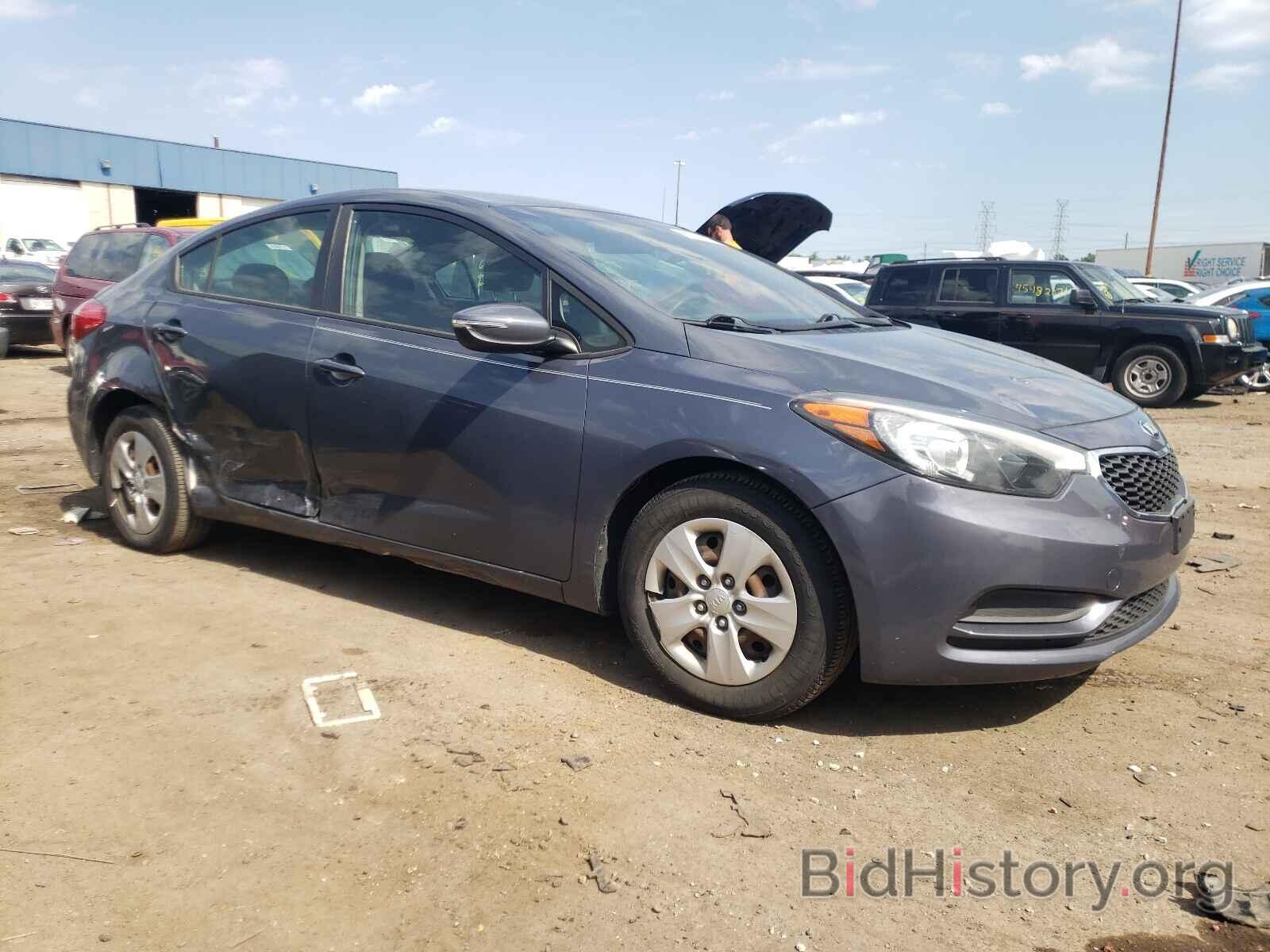 Photo KNAFX4A61G5500873 - KIA FORTE 2016