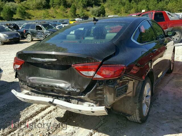 2015 CHRYSLER 200 - VIN: 1C3CCCCG8FN524219 - Фото 4