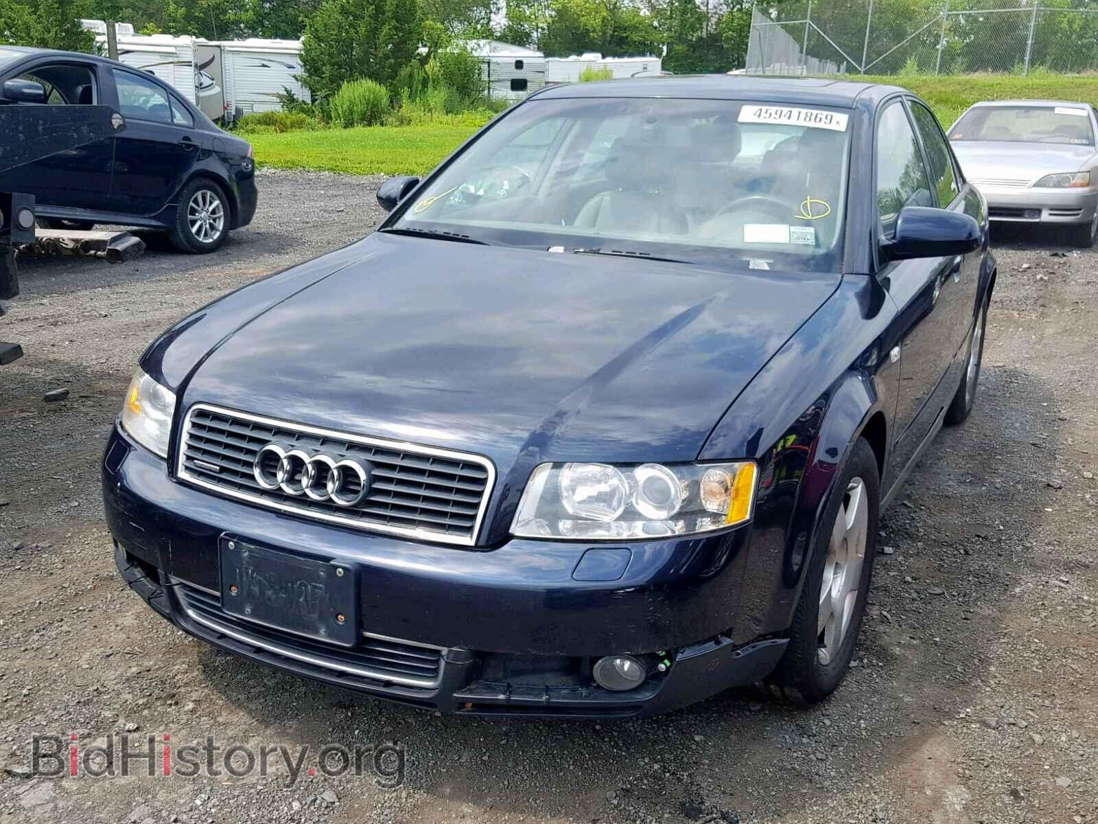 2002 AUDI A4 - VIN: WAULC68E12A310871 - Фото 2