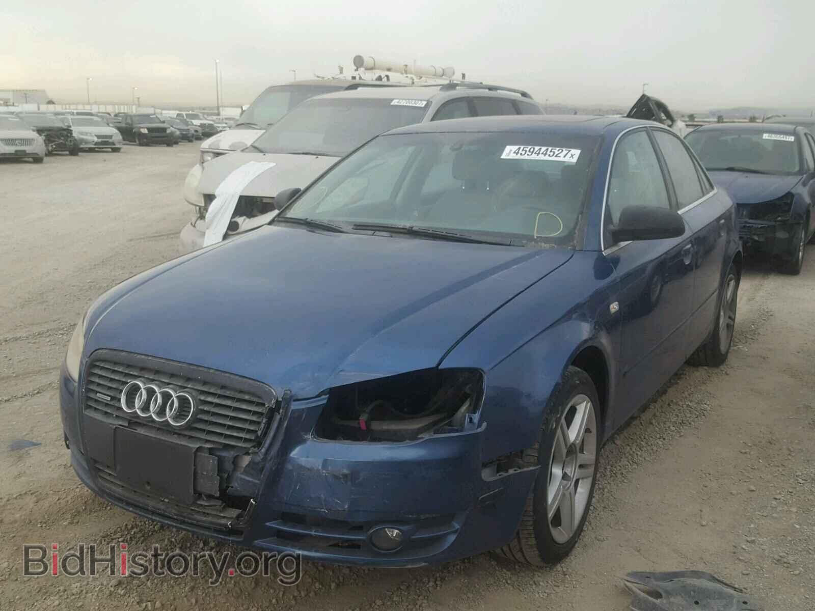 2007 AUDI A4 - VIN: WAUDF78E37A193786 - Фото 2