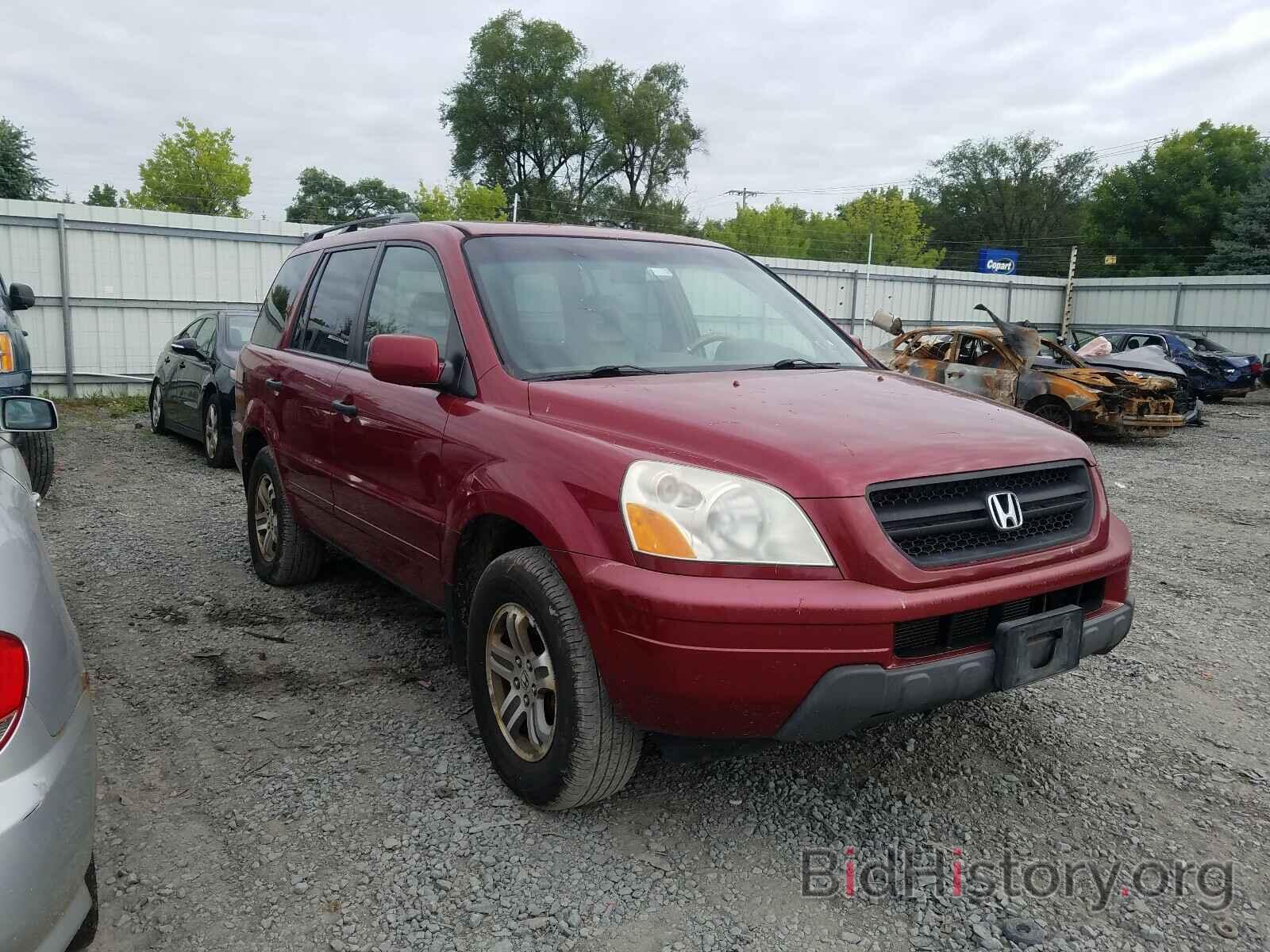 Photo 2HKYF18504H569575 - HONDA PILOT 2004