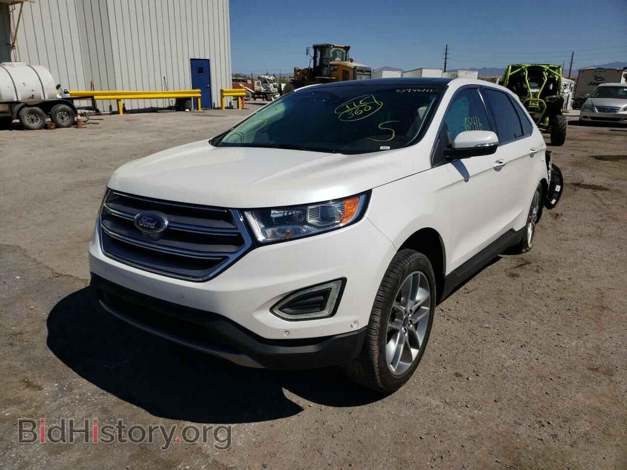 2015 FORD EDGE - VIN: 2FMPK3K88FBC34922 - Фото 2