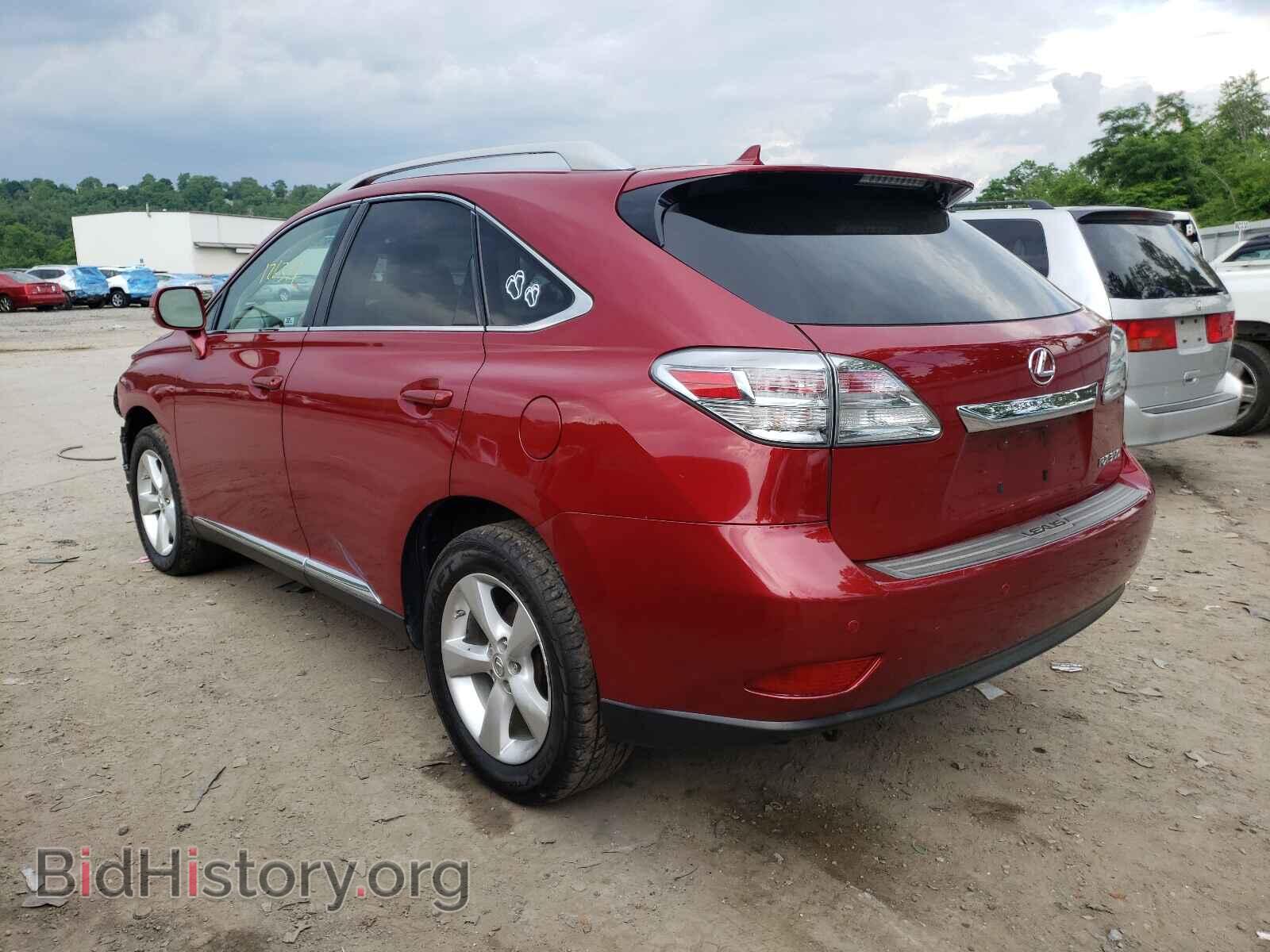 2011 LEXUS RX350 - VIN: 2T2BK1BA2BC103567 - Фото 3