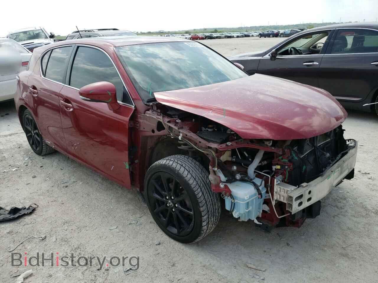2012 LEXUS CT 200 - VIN: JTHKD5BH3C2080625 - Фото 4