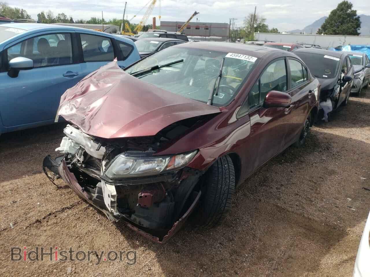 2014 HONDA CIVIC - VIN: 19XFB2F80EE024391 - Фото 2