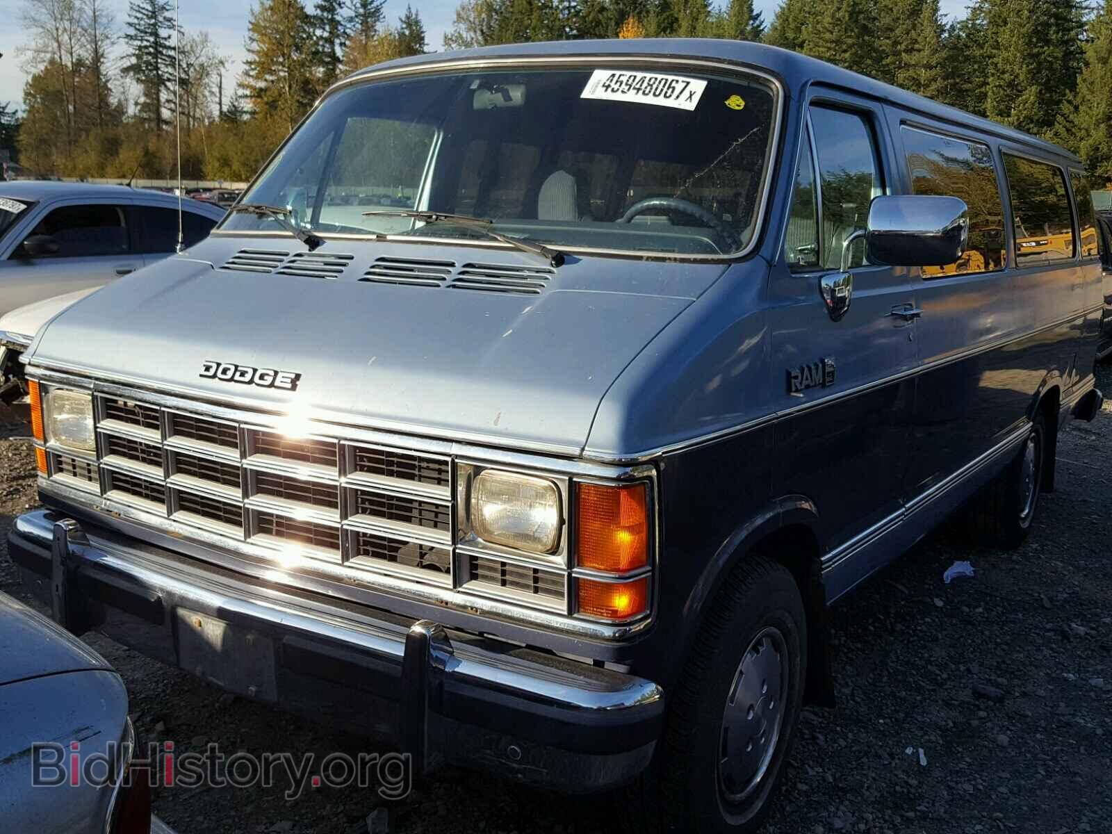1987 DODGE RAM VAN - VIN: 2B4HB21W3HK239352 - Фото 2