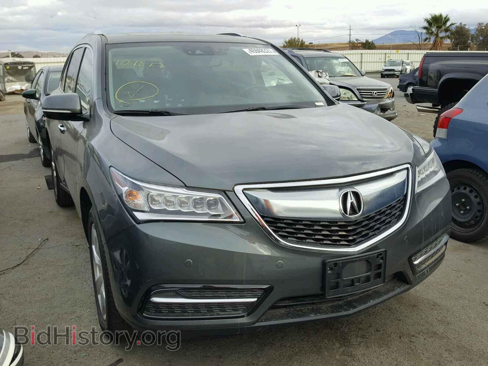 Photo 5FRYD3H97GB019019 - ACURA MDX 2016