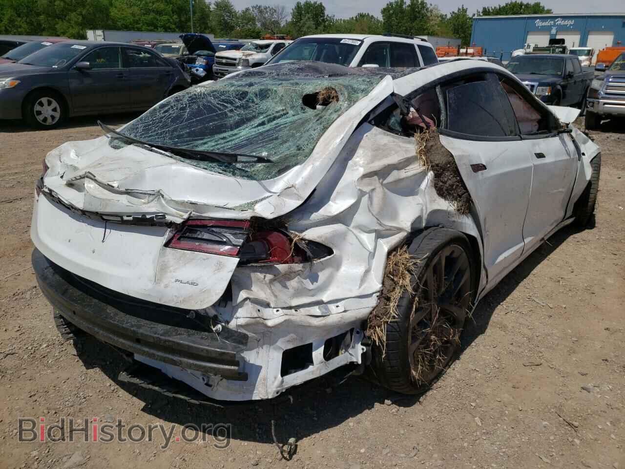 2021 TESLA MODEL S - VIN: 5YJSA1E69MF443697 - Photo 4