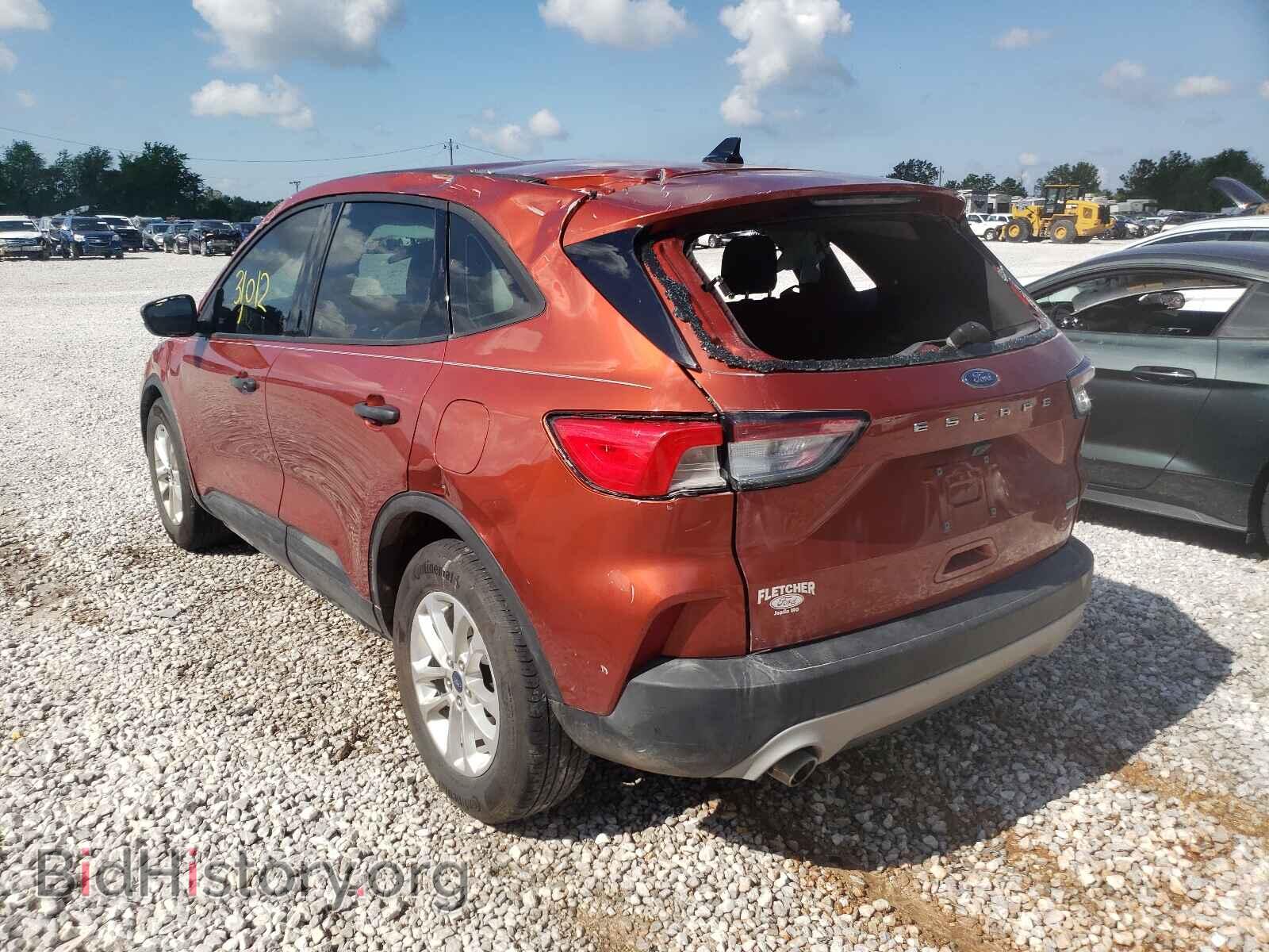2020 FORD ESCAPE - VIN: 1FMCU0F6XLUA33612 - Photo 3