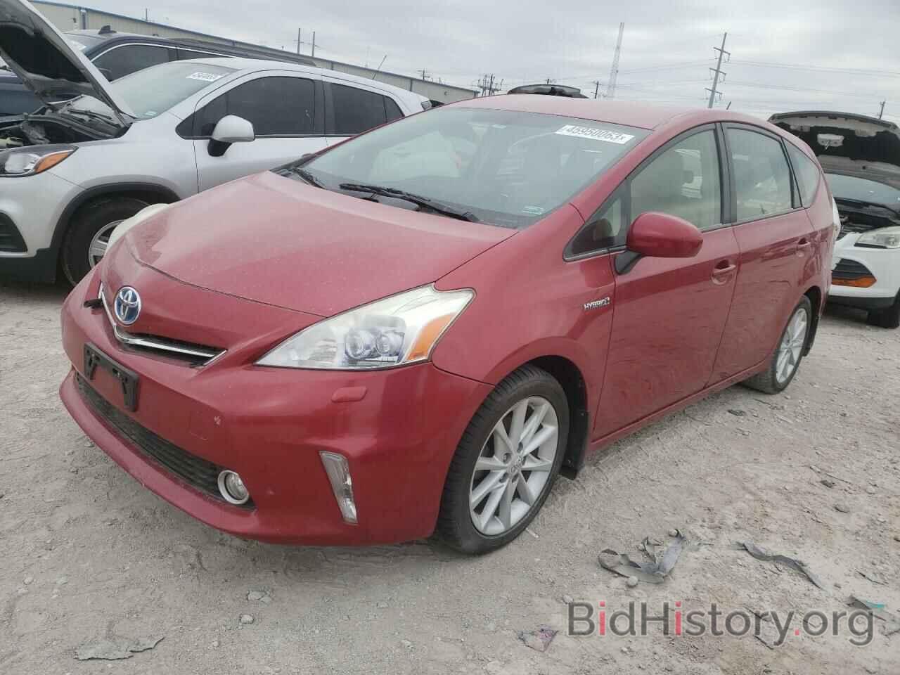 Photo JTDZN3EU8C3155601 - TOYOTA PRIUS 2012