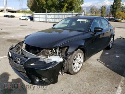 2015 Lexus IS IS 250, черный — VIN JTHBF1D22F5057075, Copart