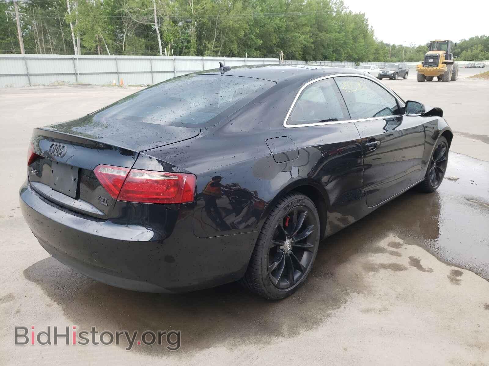 2013 AUDI A5 - VIN: WAUCFAFR0DA011018 - Photo 4