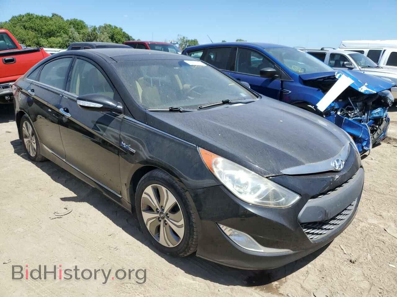 2014 HYUNDAI SONATA - VIN: KMHEC4A49EA106871 - Фото 4