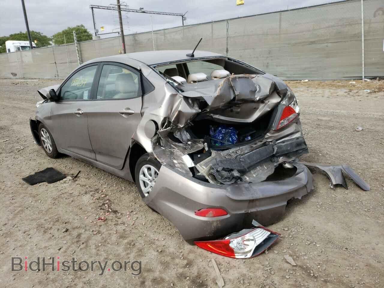 2013 HYUNDAI ACCENT - VIN: KMHCT4AE7DU536640 - Фото 3