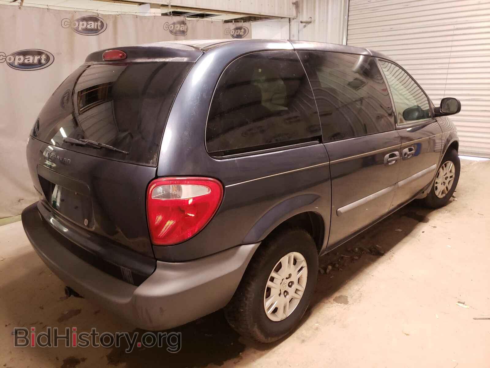 2007 DODGE CARAVAN - VIN: 1D4GP25B07B111469 - Фото 4