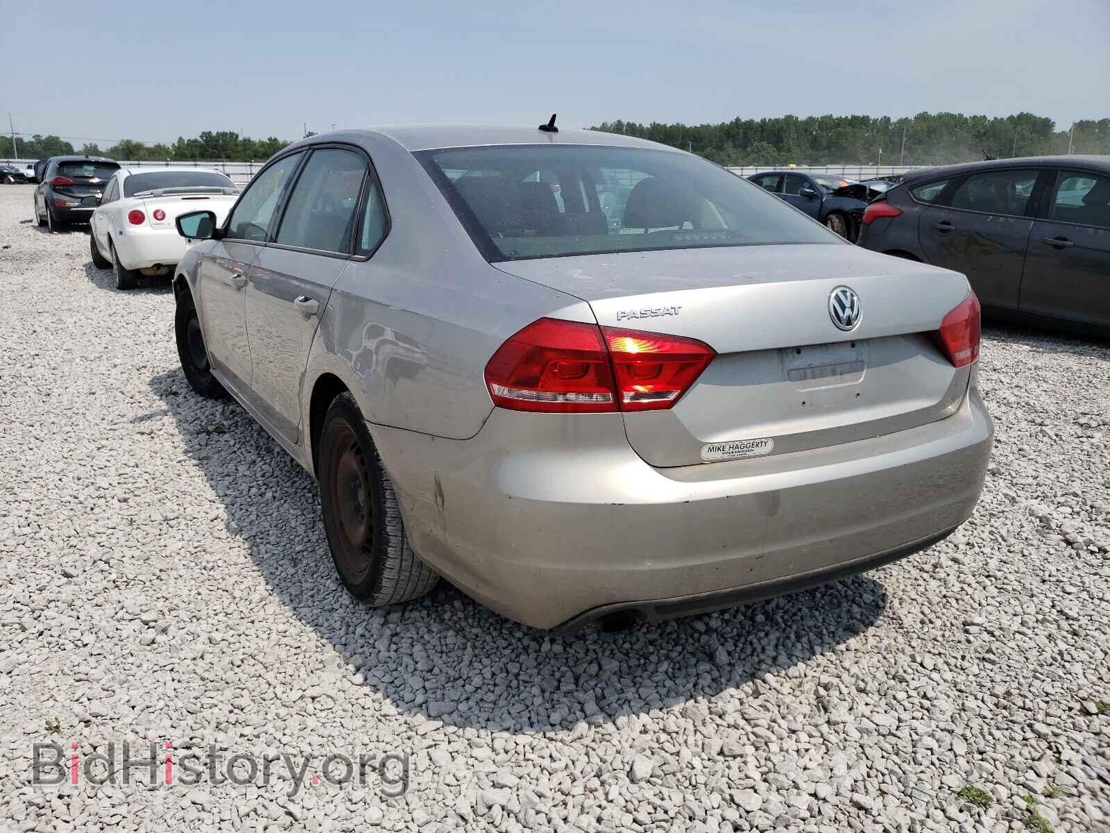 2013 VOLKSWAGEN PASSAT - VIN: 1VWAP7A3XDC082015 - Фото 3