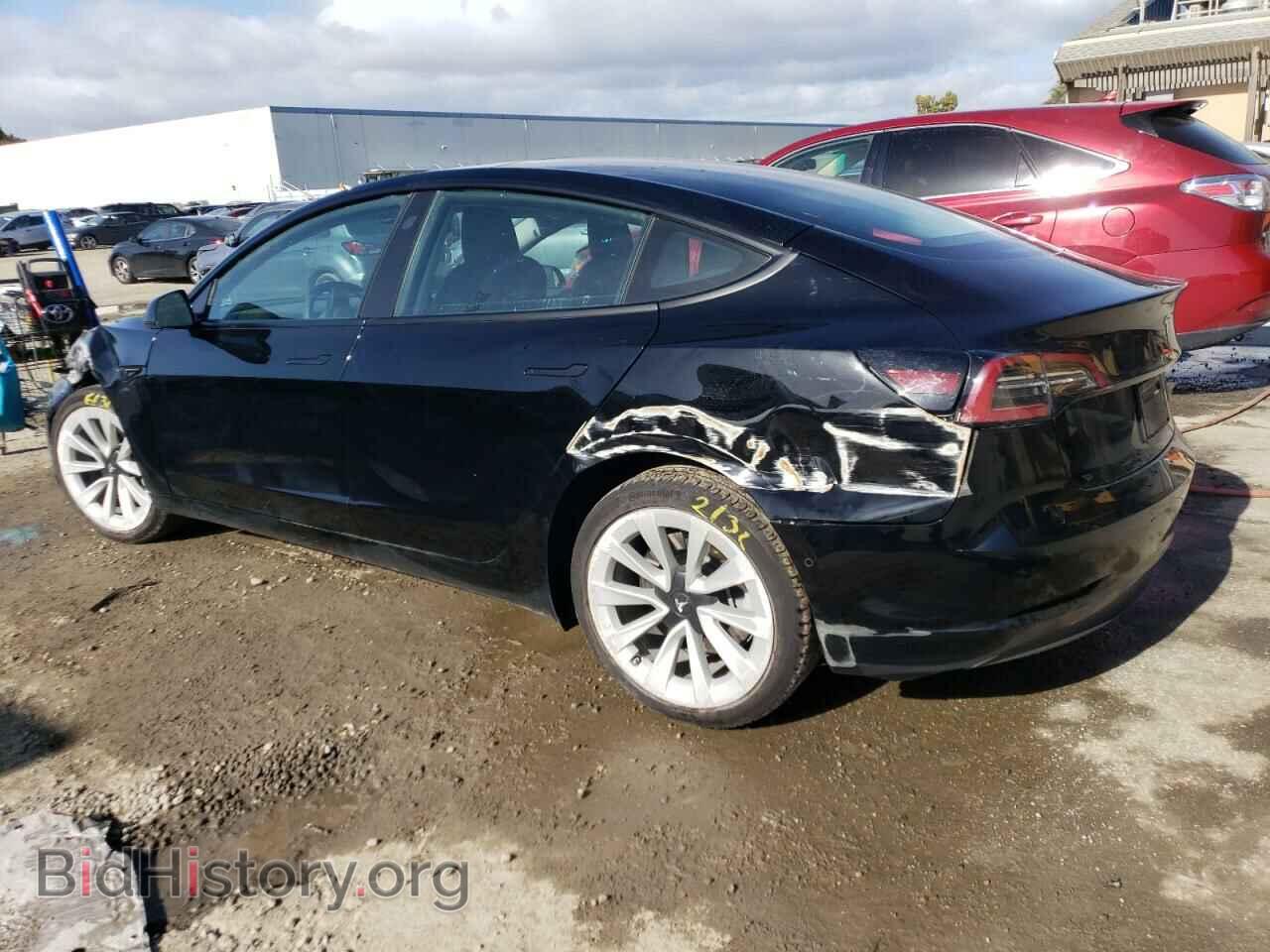 2022 TESLA MODEL 3 - VIN: 5YJ3E1EA6NF290081 - Фото 2