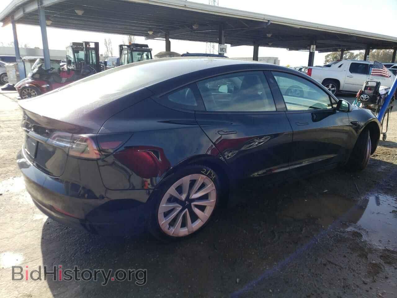 2022 TESLA MODEL 3 - VIN: 5YJ3E1EA6NF290081 - Фото 3