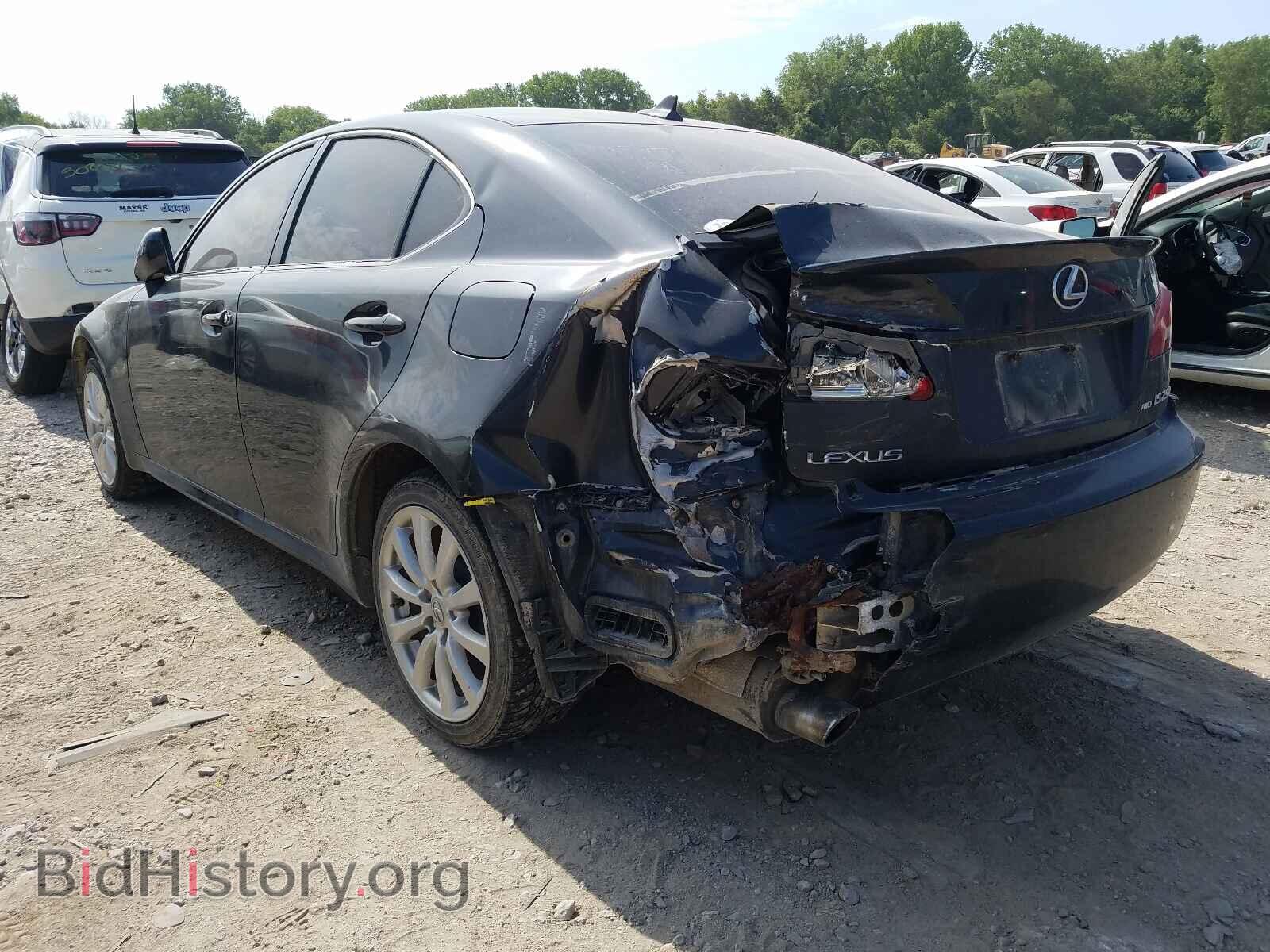 2007 LEXUS IS - VIN: JTHCK262X75009831 - Фото 3
