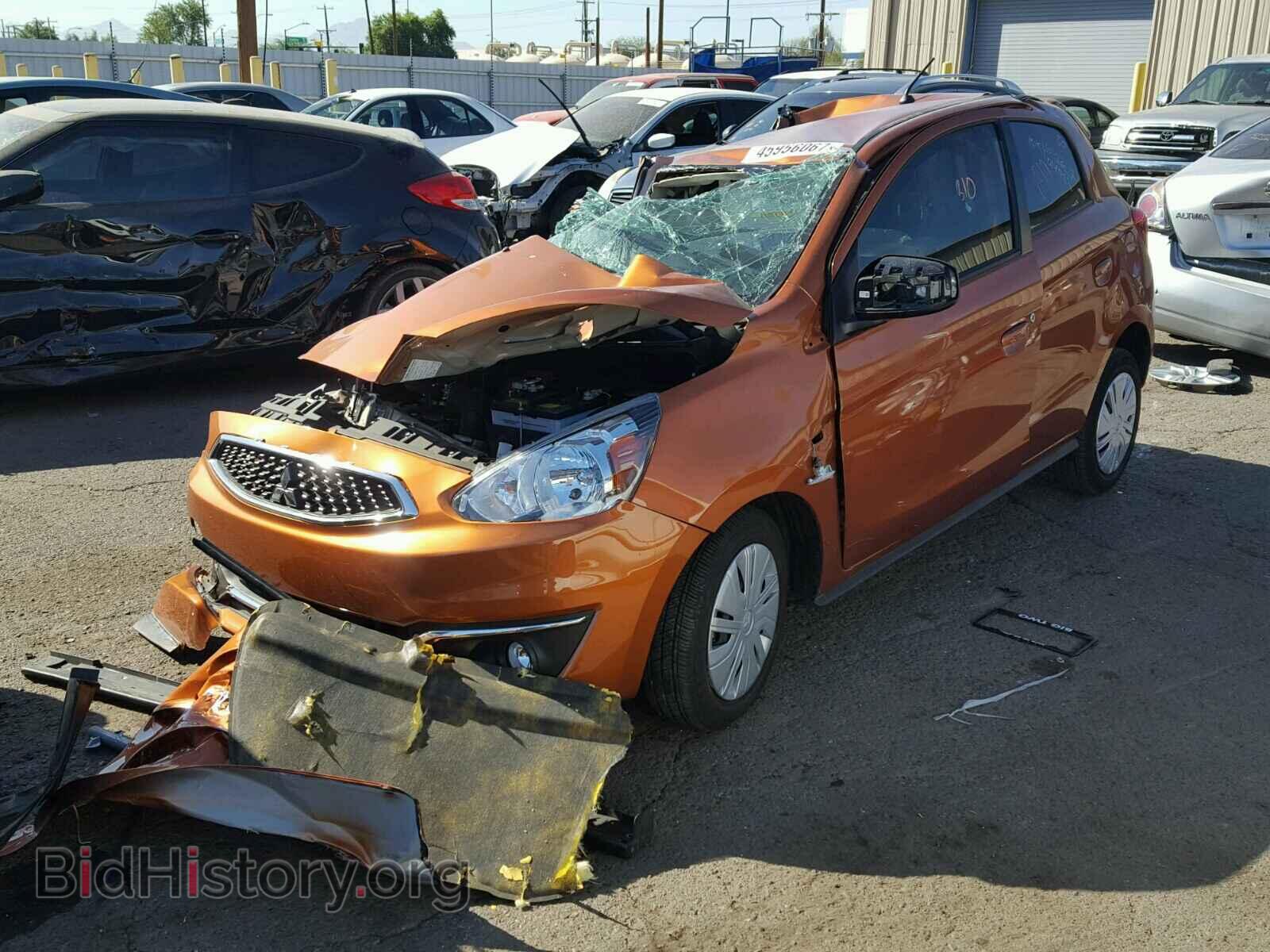 2017 MITSUBISHI MIRAGE - VIN: ML32A3HJ9HH014922 - Фото 2