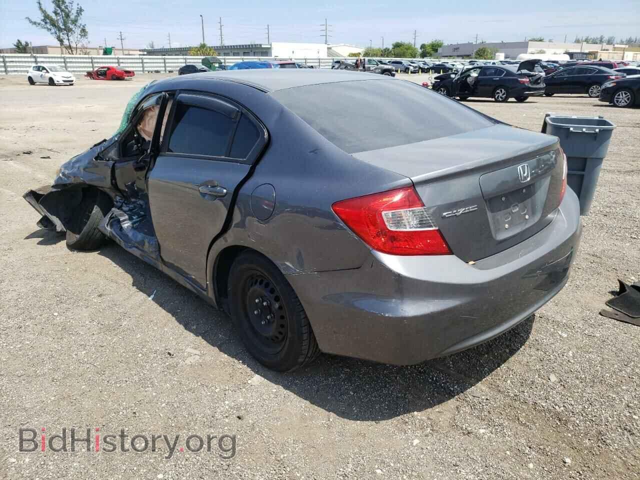 2012 HONDA CIVIC - VIN: 19XFB2F54CE353744 - Фото 3