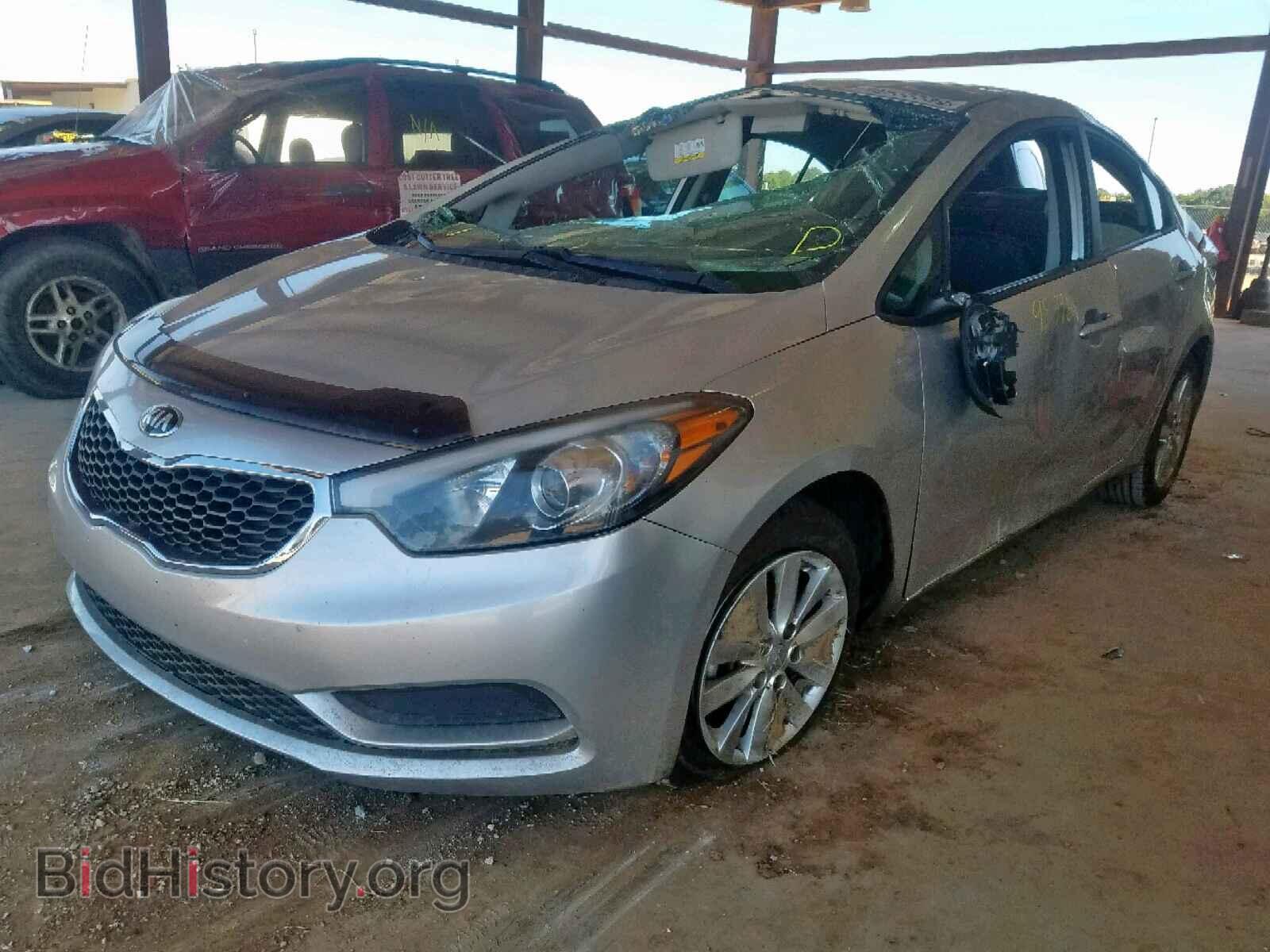 2014 KIA FORTE - VIN: KNAFX4A65E5162763 - Фото 2