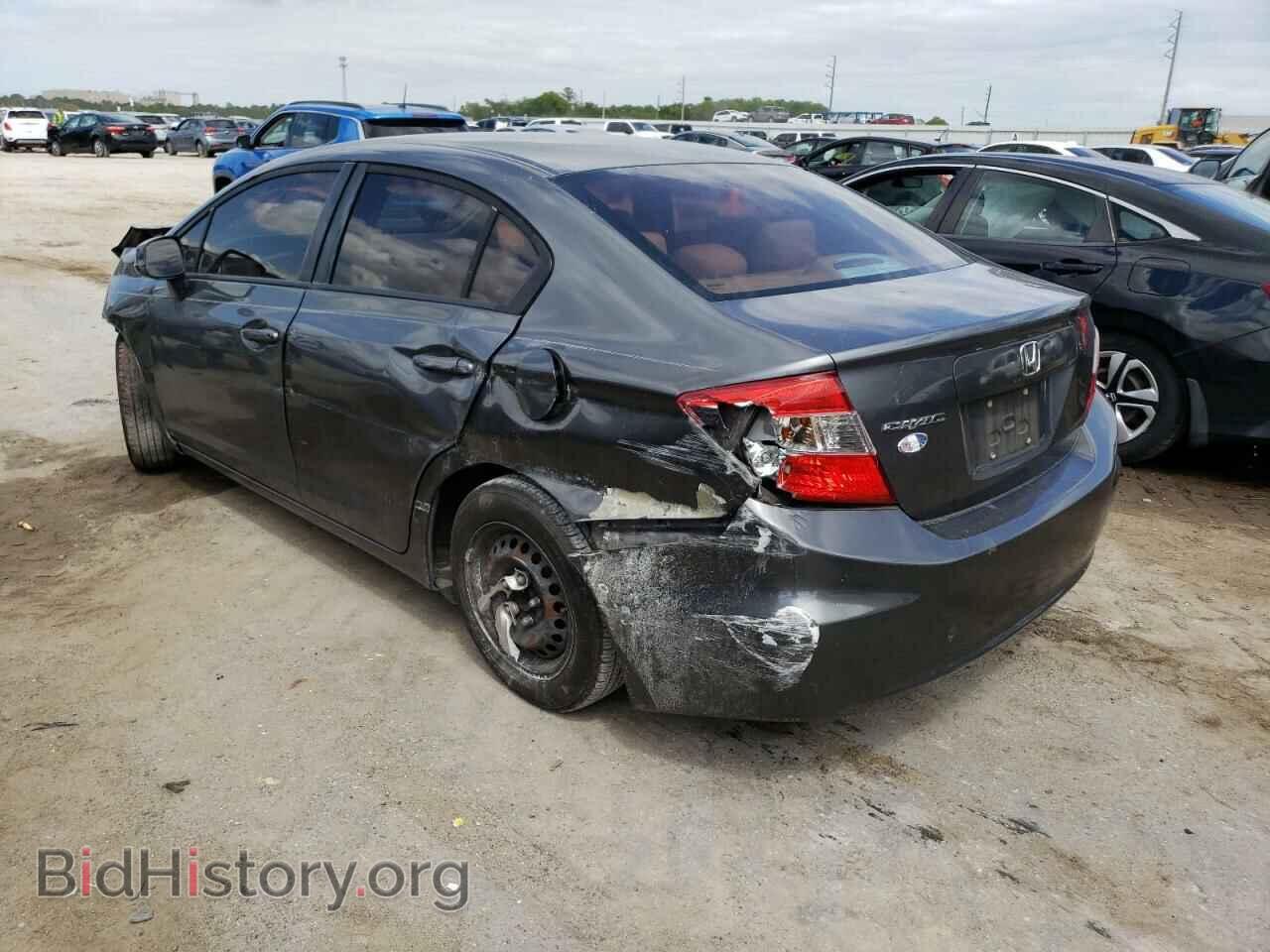 2012 HONDA CIVIC - VIN: 19XFB2F50CE068524 - Фото 2