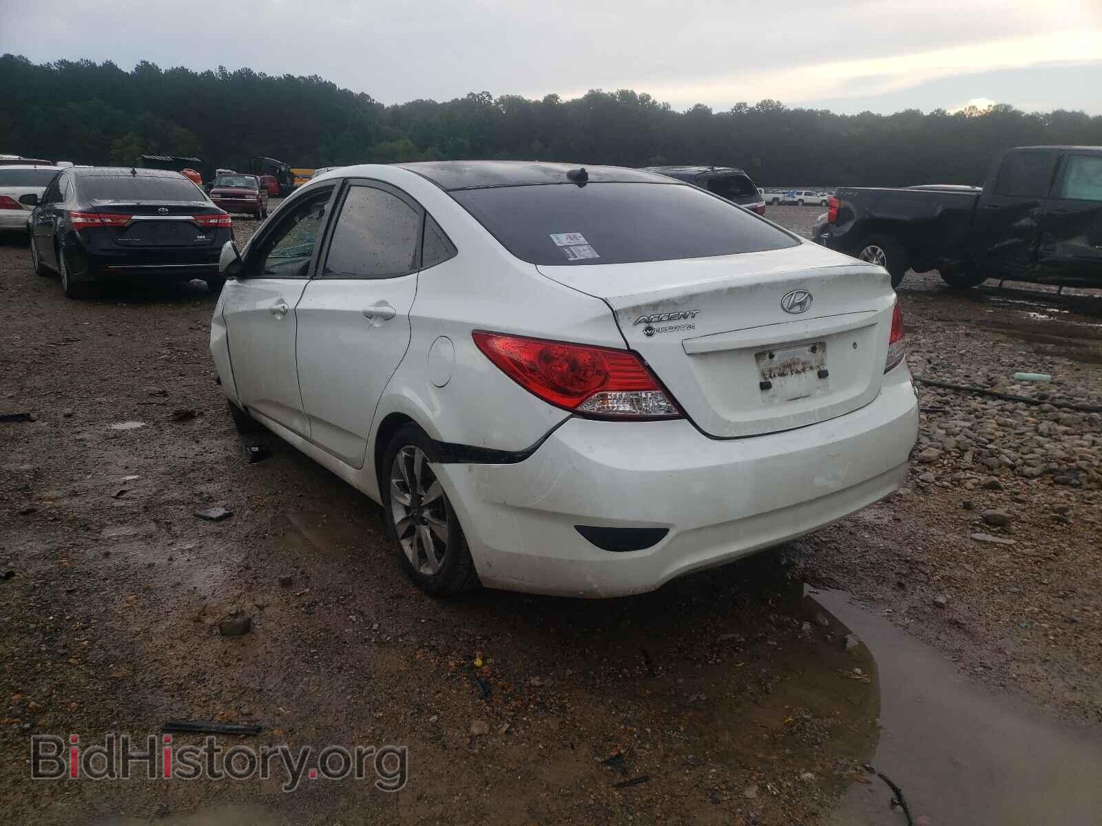 2013 HYUNDAI ACCENT - VIN: KMHCU4AE2DU350470 - Фото 3