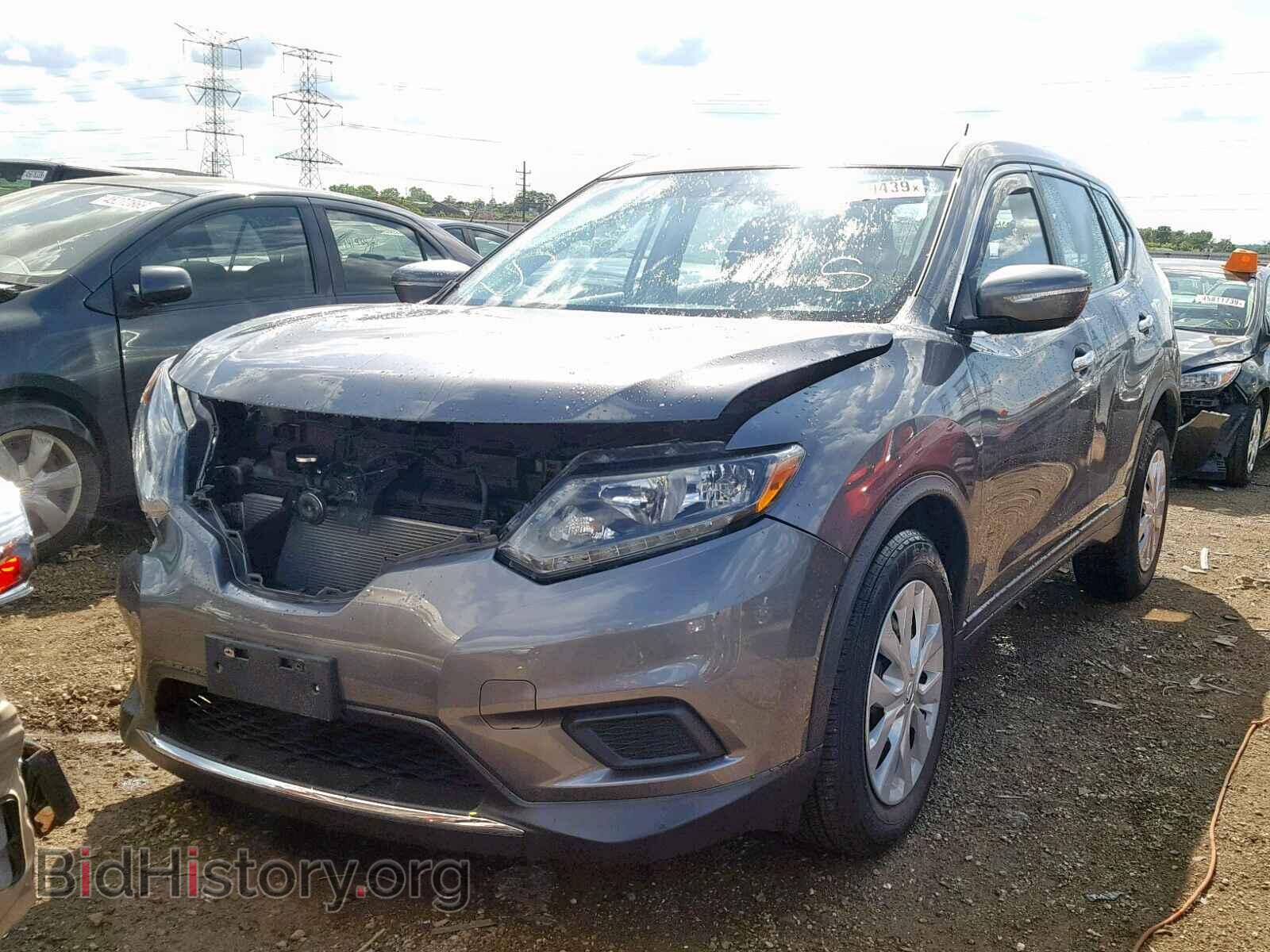 2015 NISSAN ROGUE S - VIN: KNMAT2MT7FP522619 - Фото 2