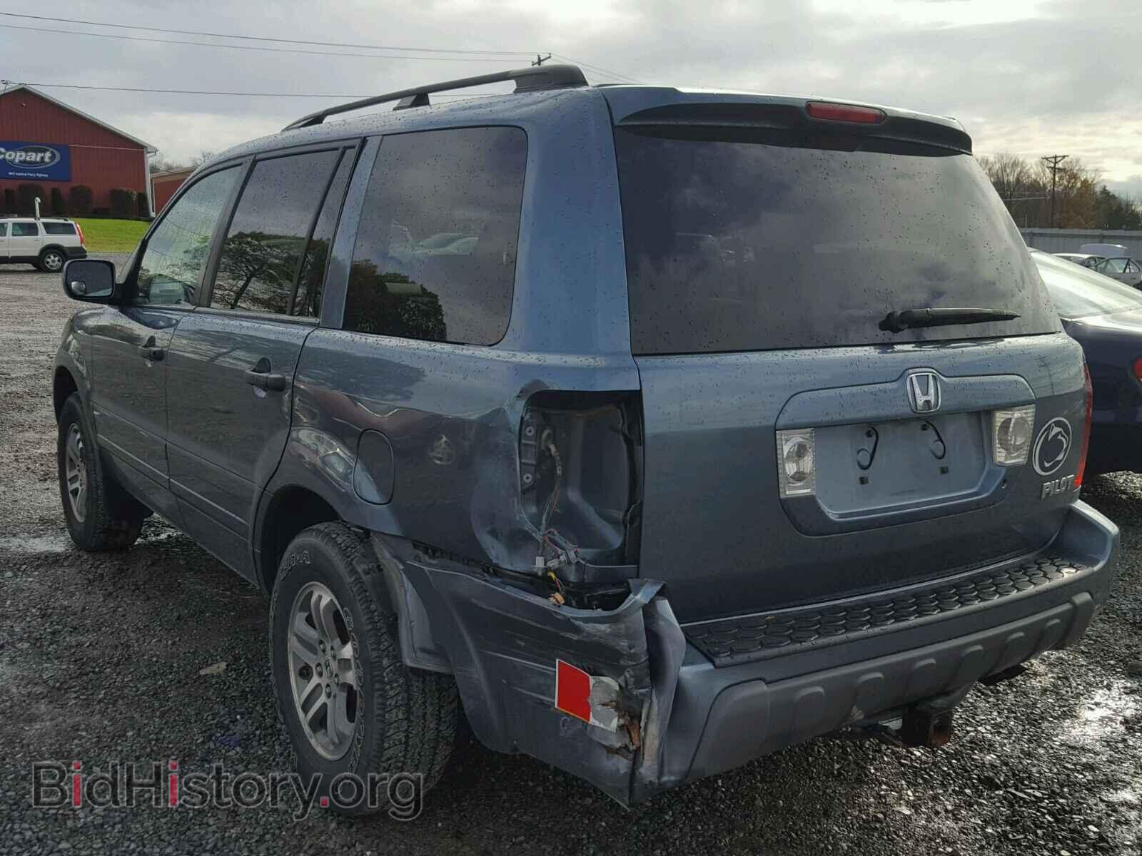 2005 HONDA PILOT - VIN: 2HKYF18405H527982 - Фото 3