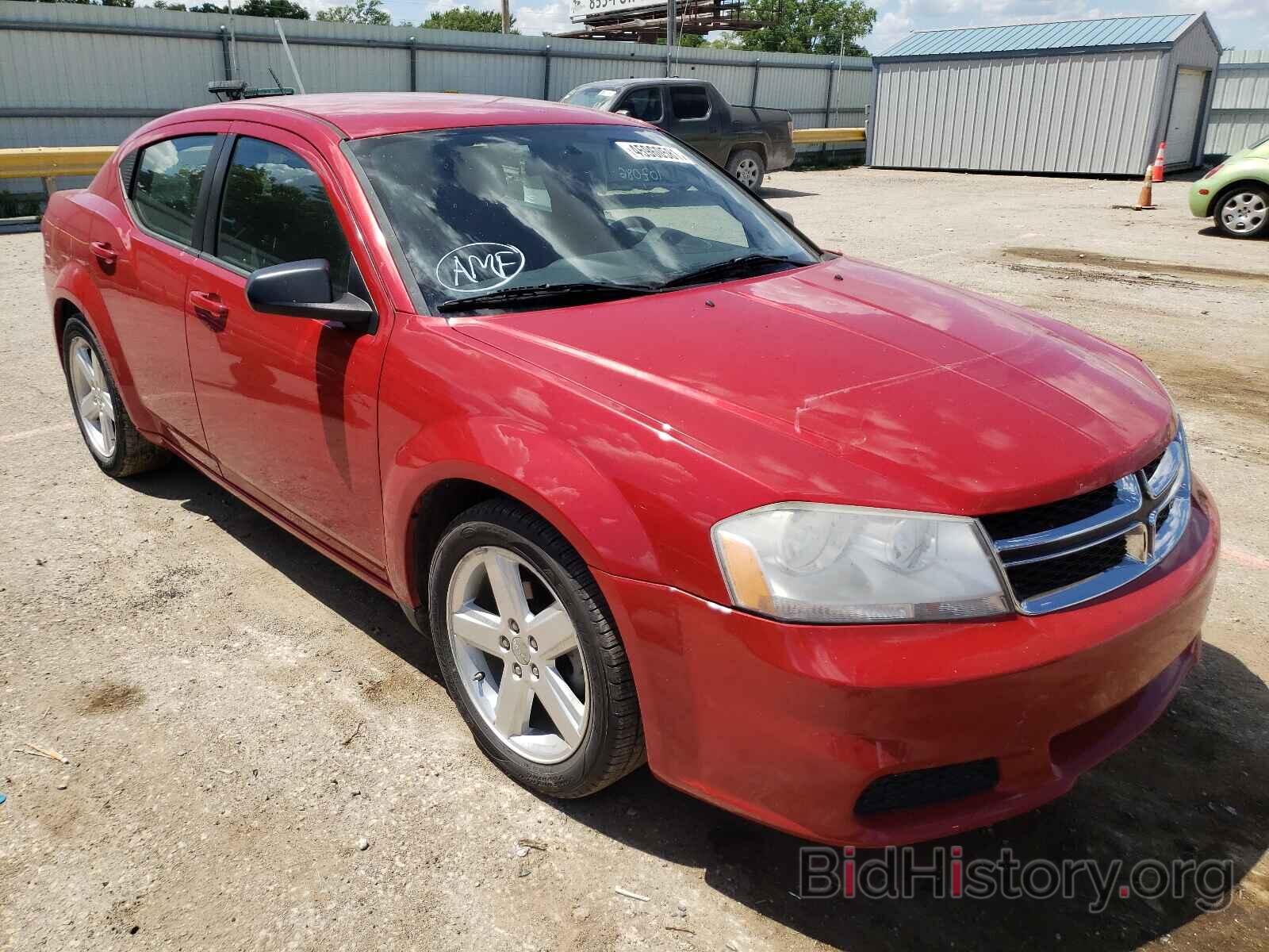 Фотография 1C3CDZAB5DN644225 - DODGE AVENGER 2013