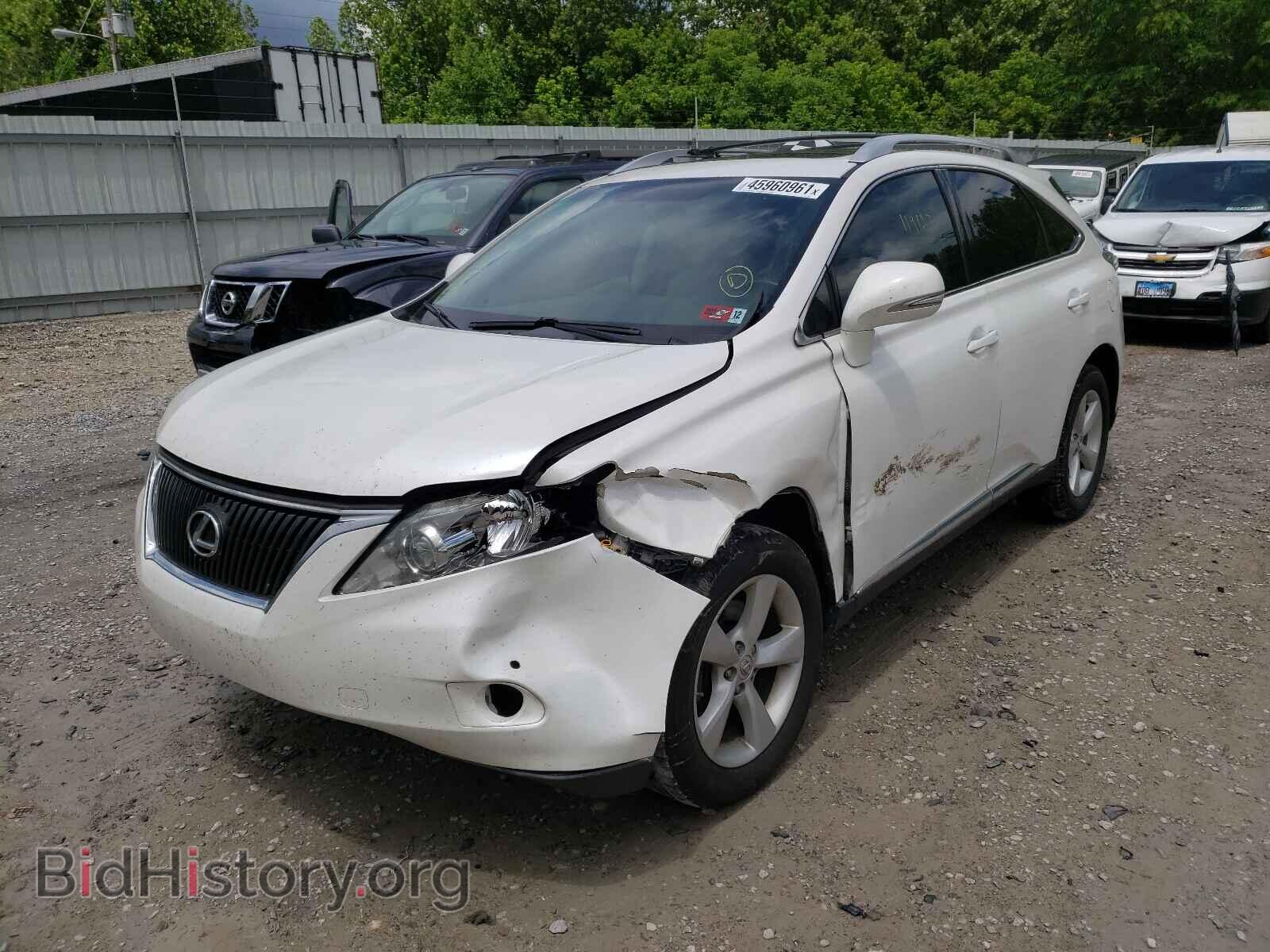 2012 LEXUS RX350 - VIN: 2T2BK1BAXCC148001 - Фото 2