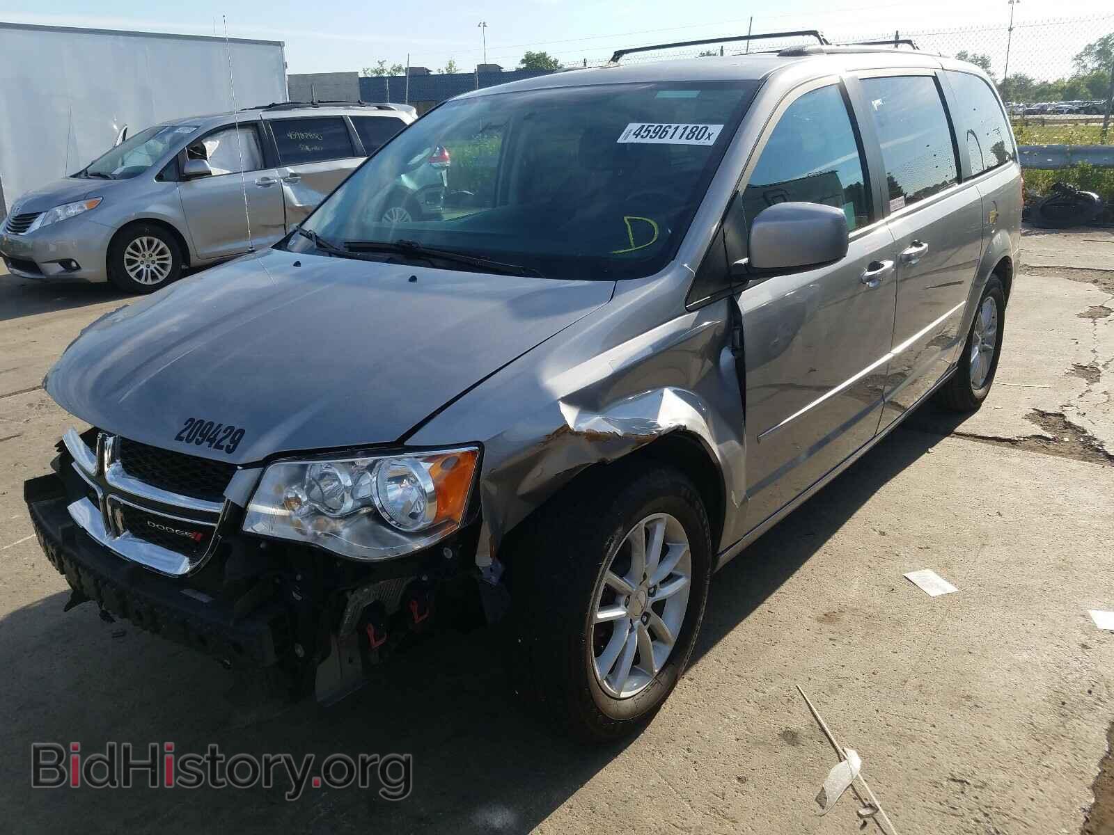 2016 DODGE CARAVAN - VIN: 2C4RDGCG2GR209429 - Фото 2