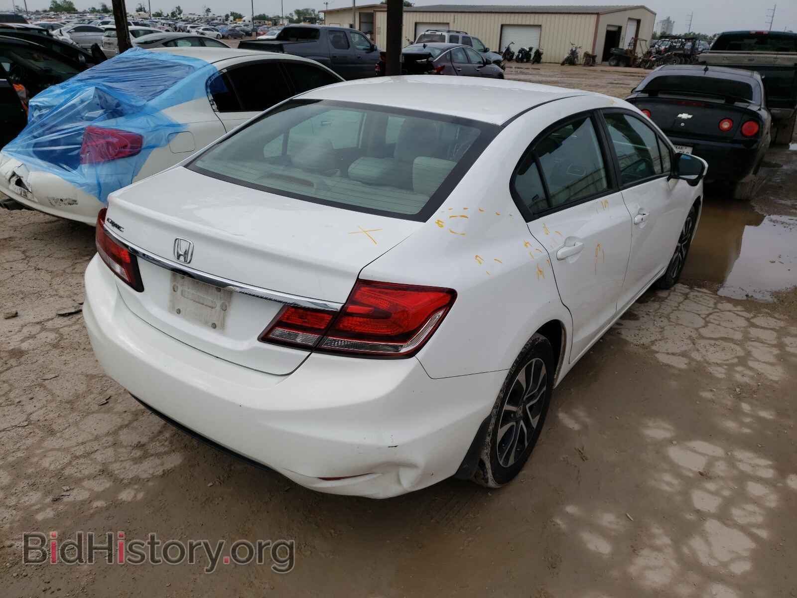 2014 HONDA CIVIC - VIN: 19XFB2F84EE060424 - Фото 4