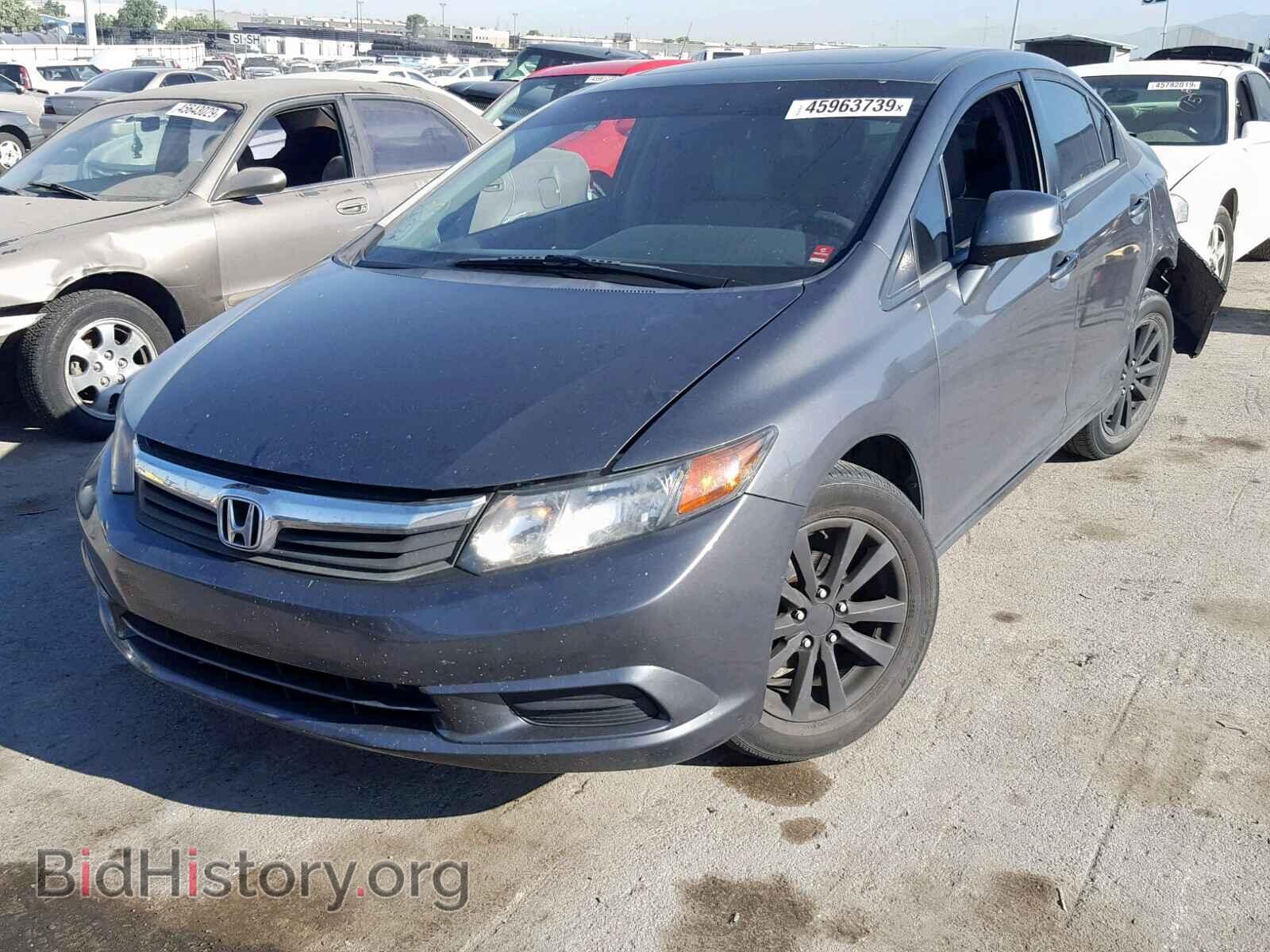 2012 HONDA CIVIC - VIN: 2HGFB2F88CH611005 - Фото 2