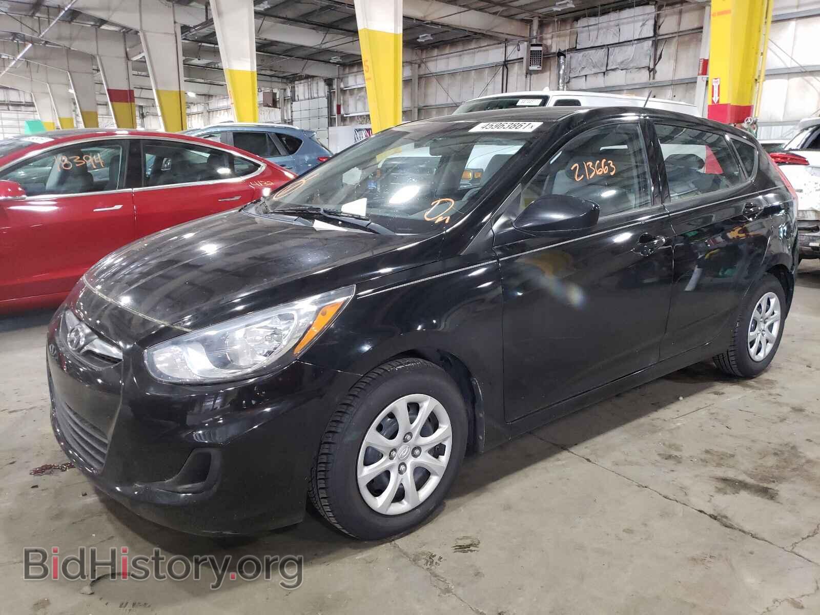 2013 HYUNDAI ACCENT - VIN: KMHCT5AE5DU130247 - Фото 2