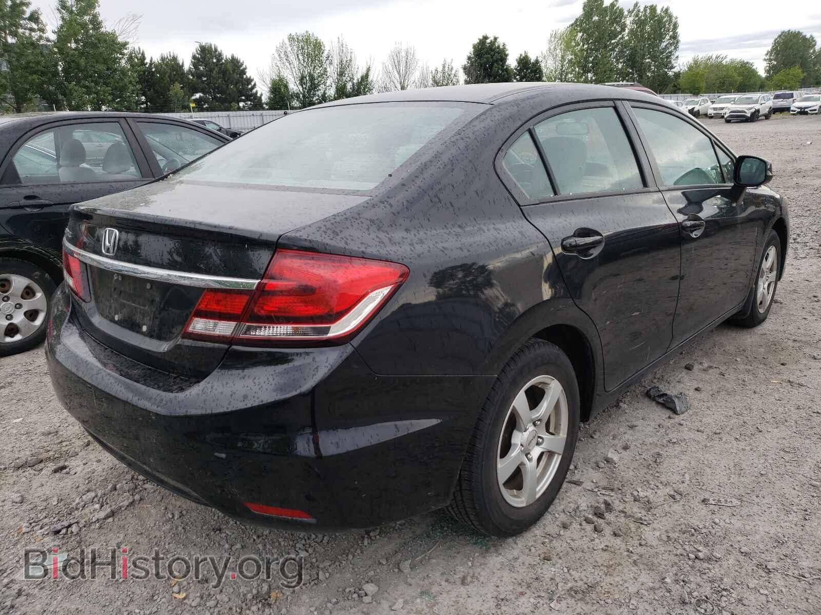 2013 HONDA CIVIC - VIN: 2HGFB2F49DH021703 - Фото 4