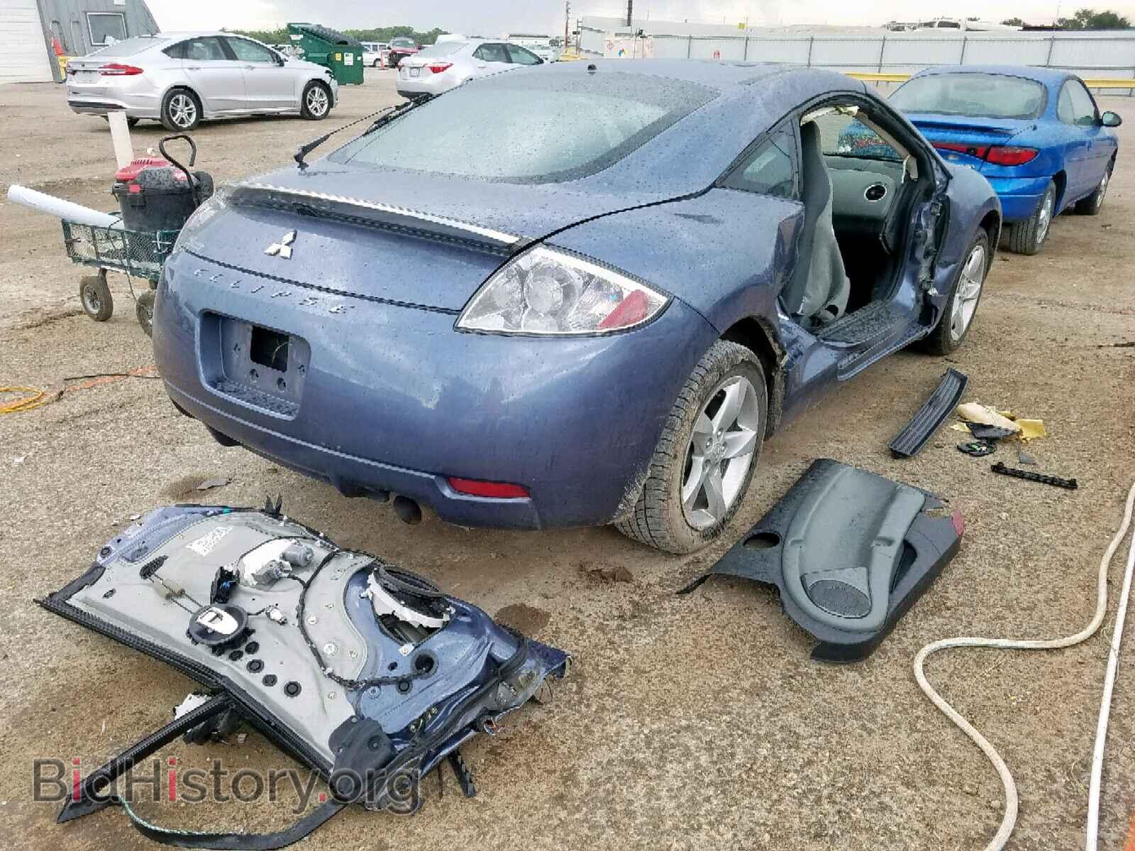 2007 MITSUBISHI ECLIPSE - VIN: 4A3AK24F57E020165 - Photo 4