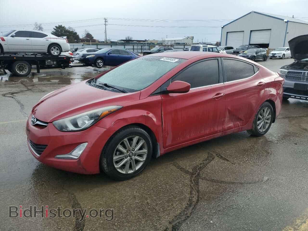 Photo KMHDH4AEXEU093049 - HYUNDAI ELANTRA 2014