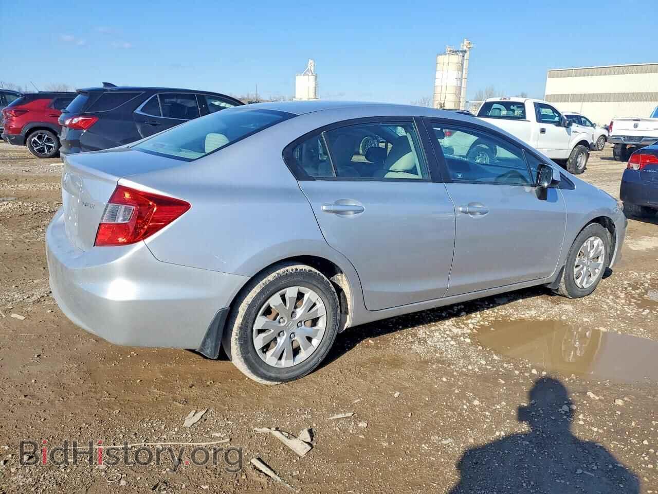2012 HONDA CIVIC - VIN: 19XFB2F5XCE100797 - Фото 3