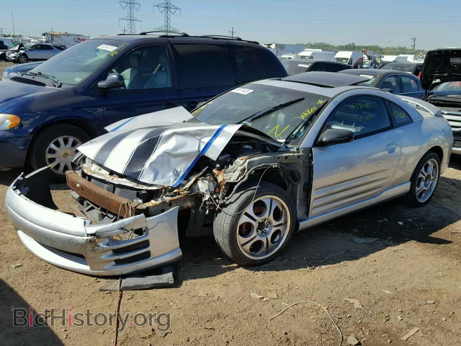 2001 MITSUBISHI ECLIPSE - VIN: 4A3AC54H91E060160 - Photo 2