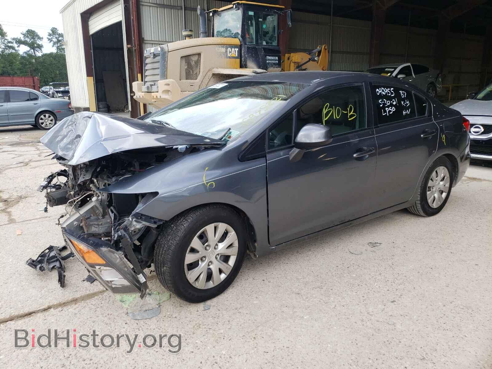 2012 HONDA CIVIC - VIN: 19XFB2F55CE090955 - Фото 2