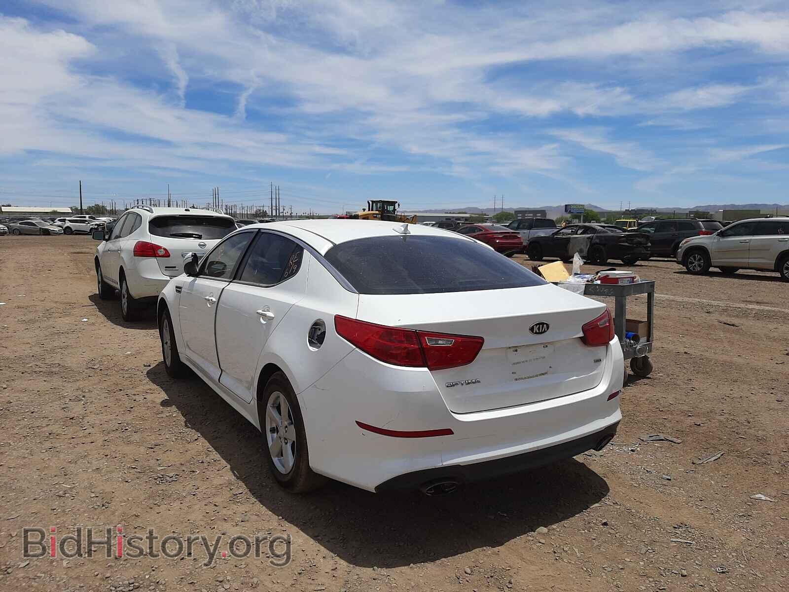 2015 KIA OPTIMA - VIN: KNAGM4A76F5652345 - Фото 3