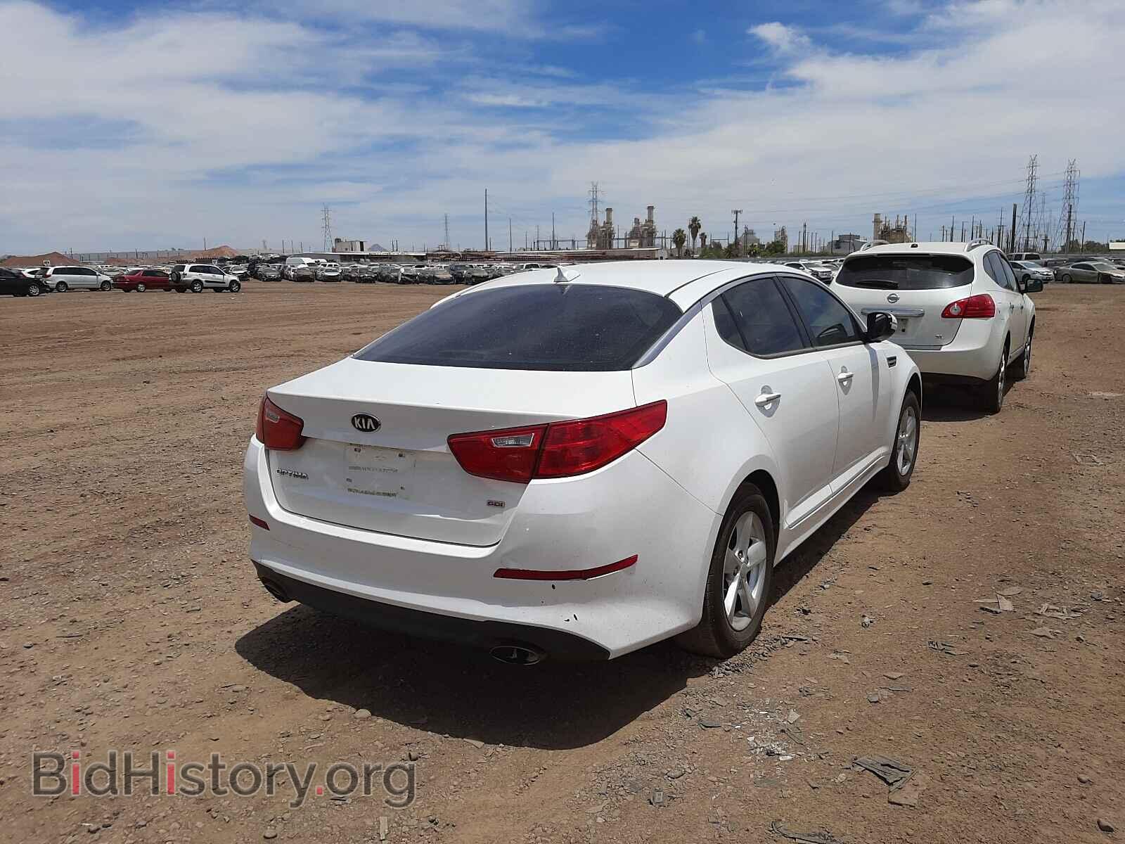 2015 KIA OPTIMA - VIN: KNAGM4A76F5652345 - Фото 4