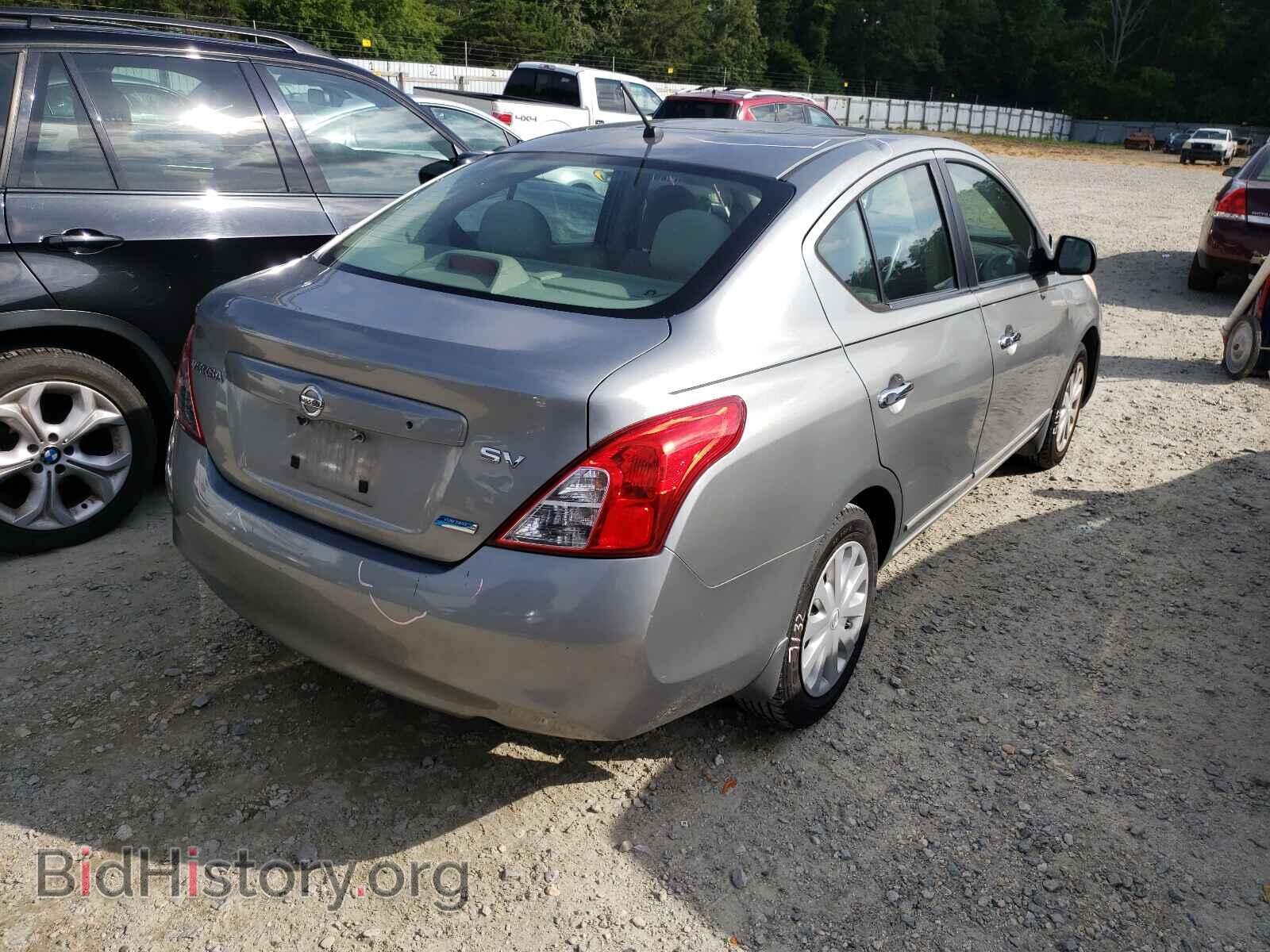 2012 NISSAN VERSA - VIN: 3N1CN7AP0CL849199 - Фото 4