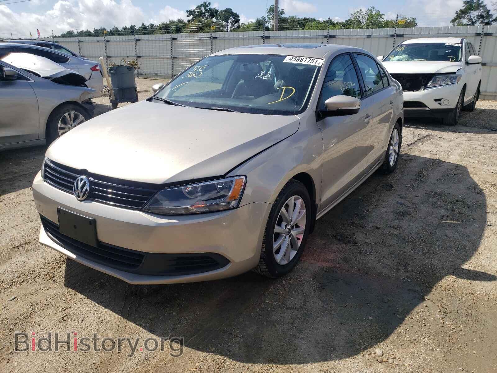 2012 VOLKSWAGEN JETTA - VIN: 3VWDP7AJXCM453473 - Фото 2