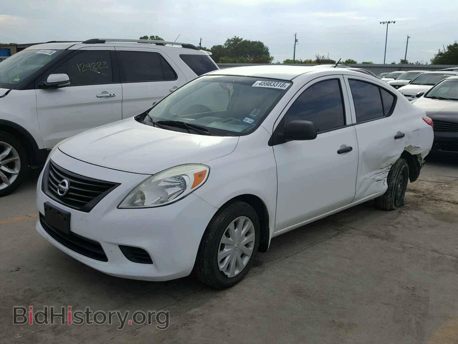 2012 NISSAN VERSA - VIN: 3N1CN7APXCL917069 - Фото 2
