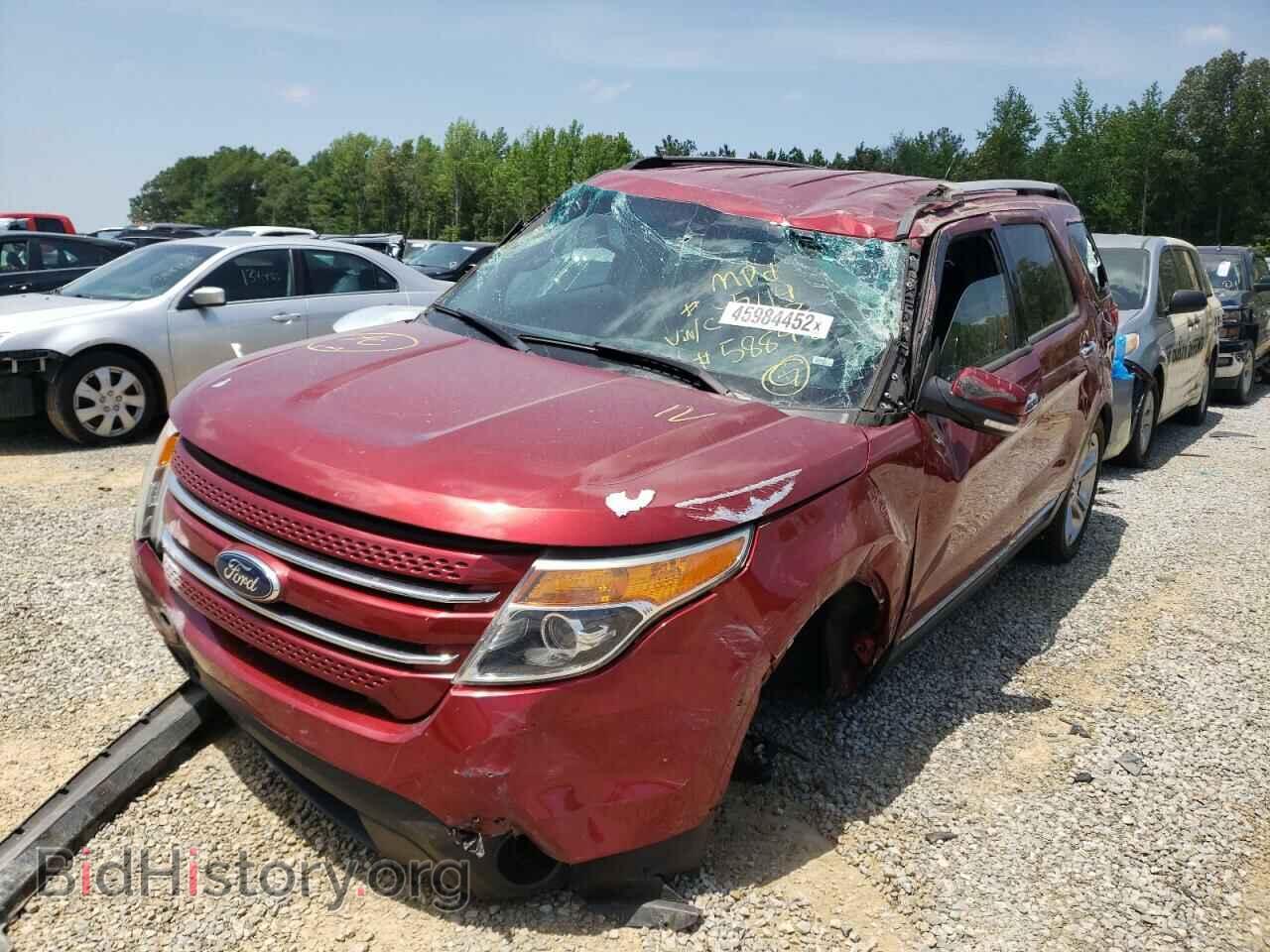 2014 FORD EXPLORER - VIN: 1FM5K8F87EGC08852 - Фото 2